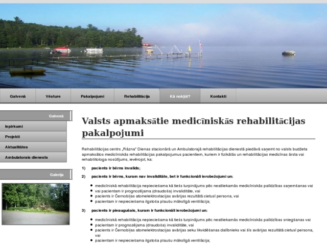 Rāzna - Latgales novada rehabilitācijas centrs VSIA, 